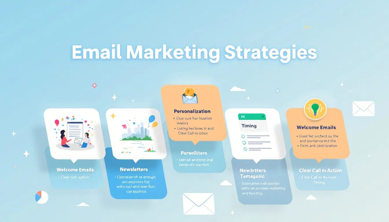 Different types of email marketing campaigns.