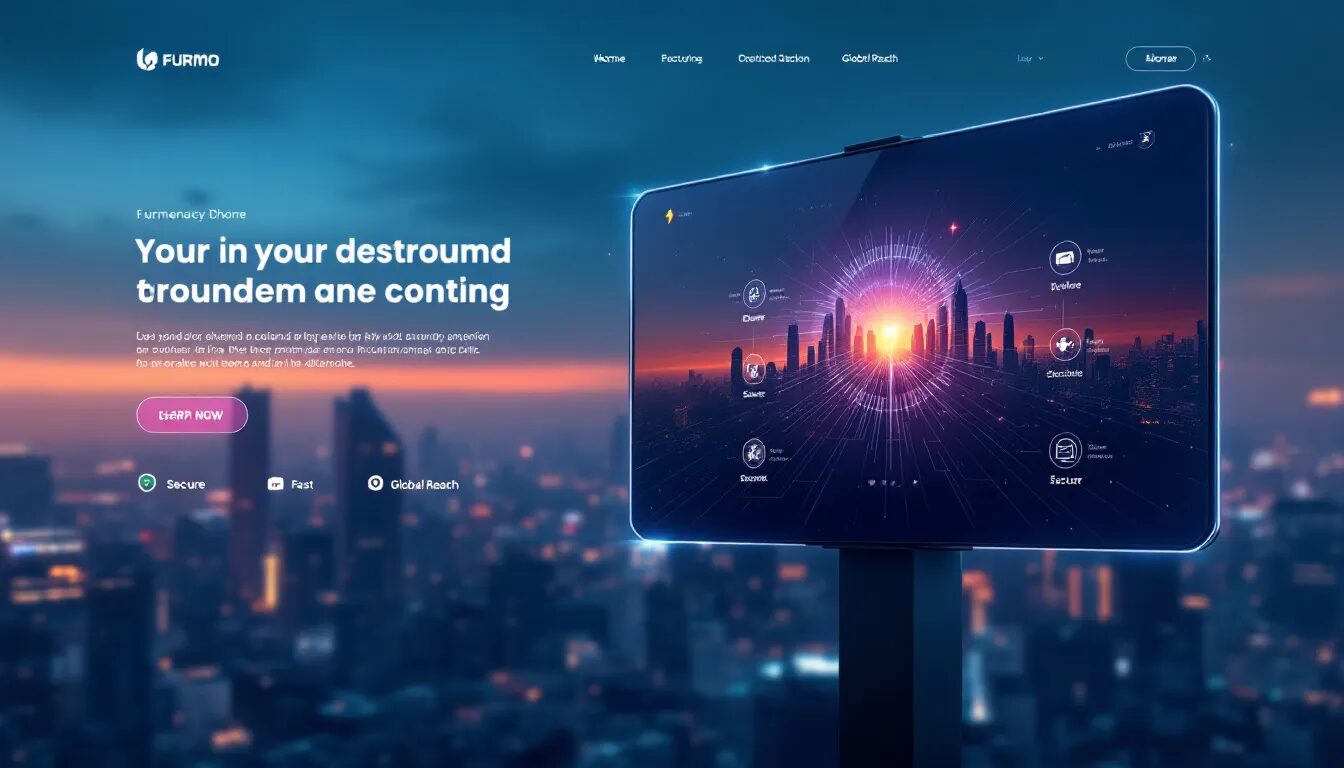 Key elements of a successful landing page highlighted.